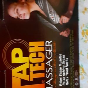 TAPTECH MASSAGER.  BLACK.  ELECTRIC